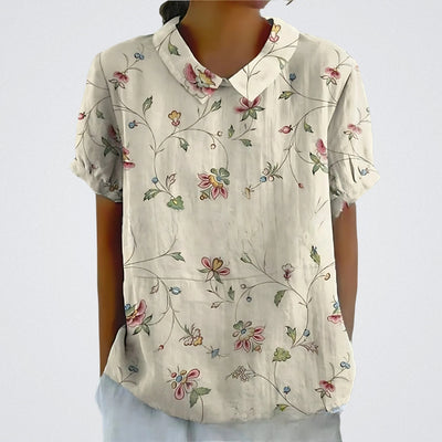 Fabiana™ | Elegant Blomsterbluse