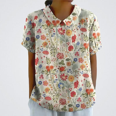 Fabiana™ | Elegant Blomsterbluse