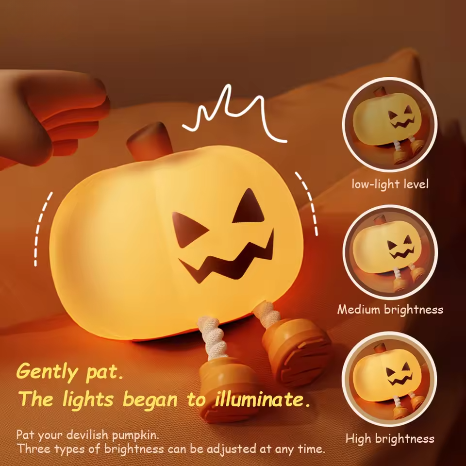 PumpkiGlow – Hyggelig natlampe med legende charme