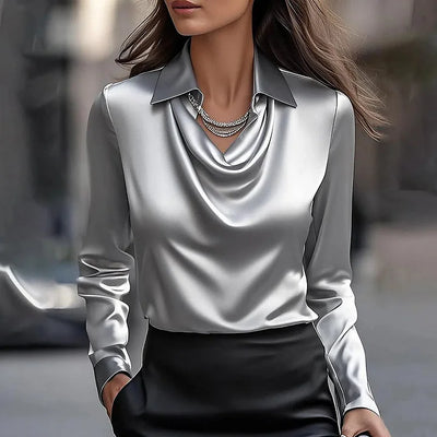 Carmina™ | DRAPERET SKJORTE