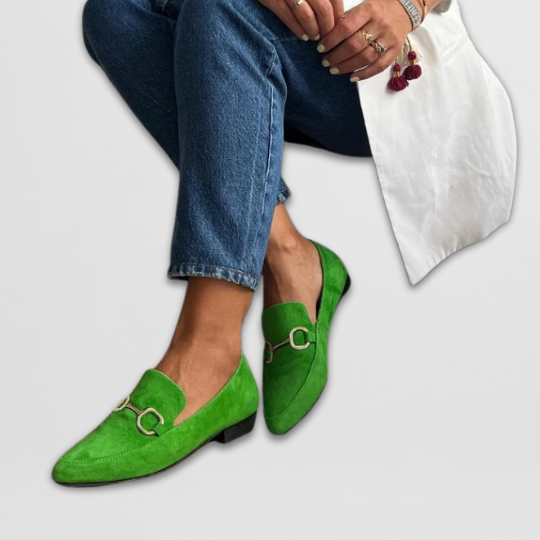 Lorette | Farverige og elegante boho loafers