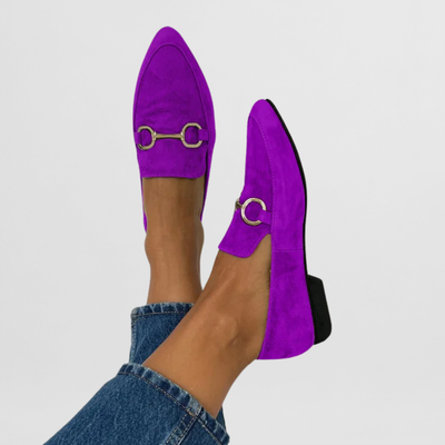 Lorette | Farverige og elegante boho loafers