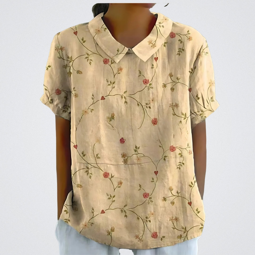 Fabiana™ | Elegant Blomsterbluse