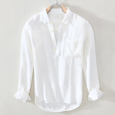 Klassisk Linned Bluse