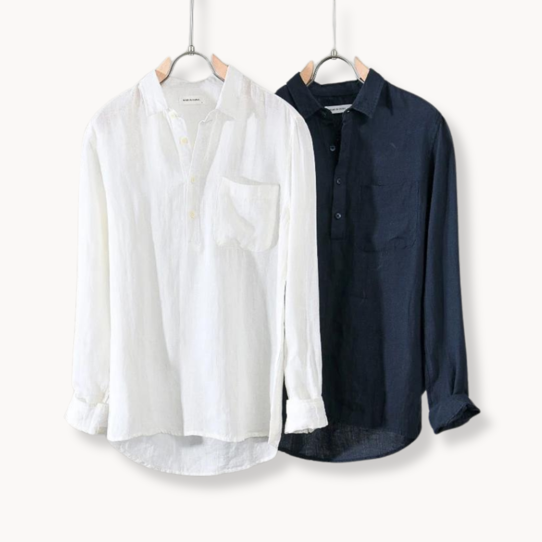 Klassisk Linned Bluse