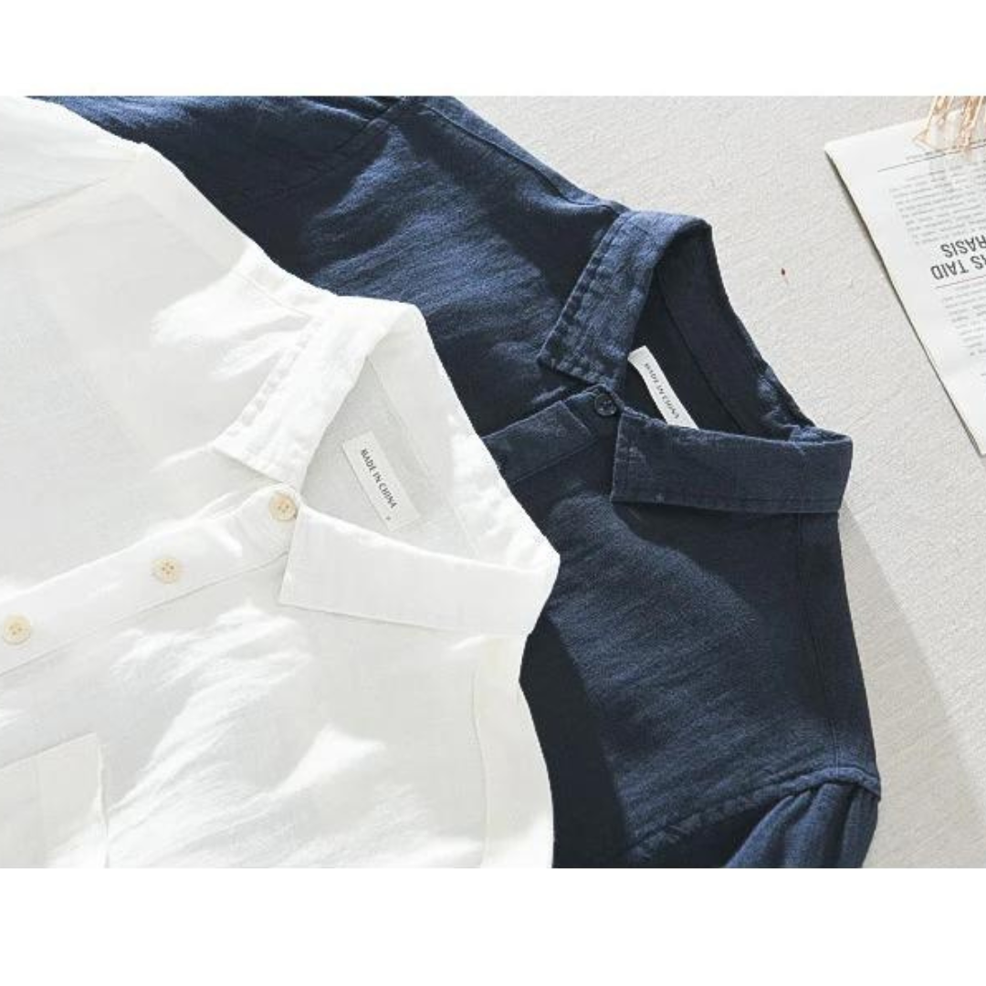 Klassisk Linned Bluse