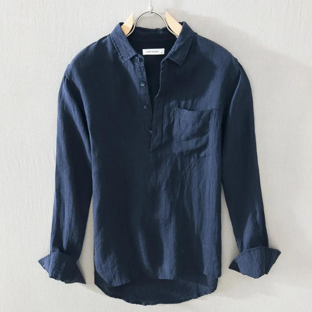 Klassisk Linned Bluse