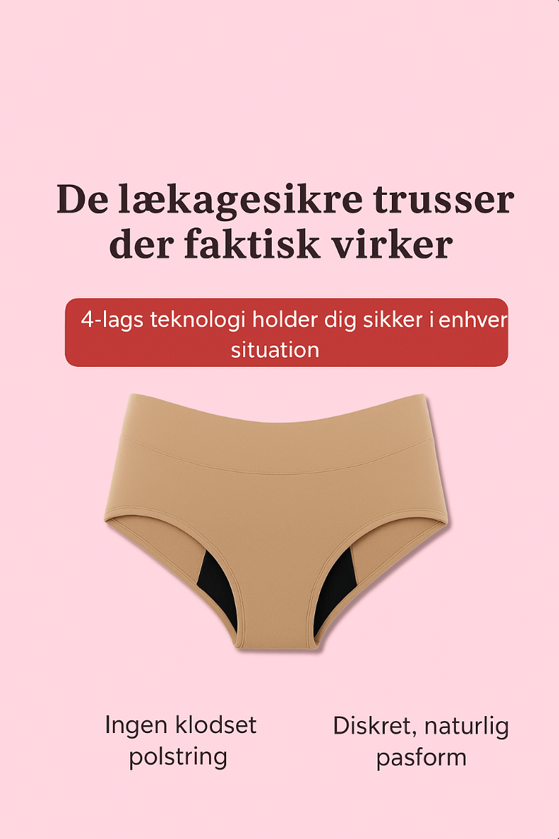 Serena™ | Lækagesikkert undertøj (3 & 5-pak)
