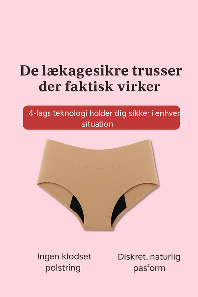 Serena™ | Lækagesikkert undertøj (3 & 5-pak)