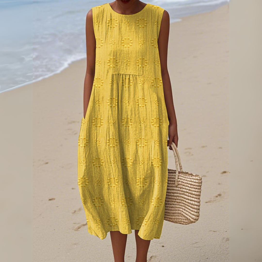ARIANNA™| Broderet Sommerkjole