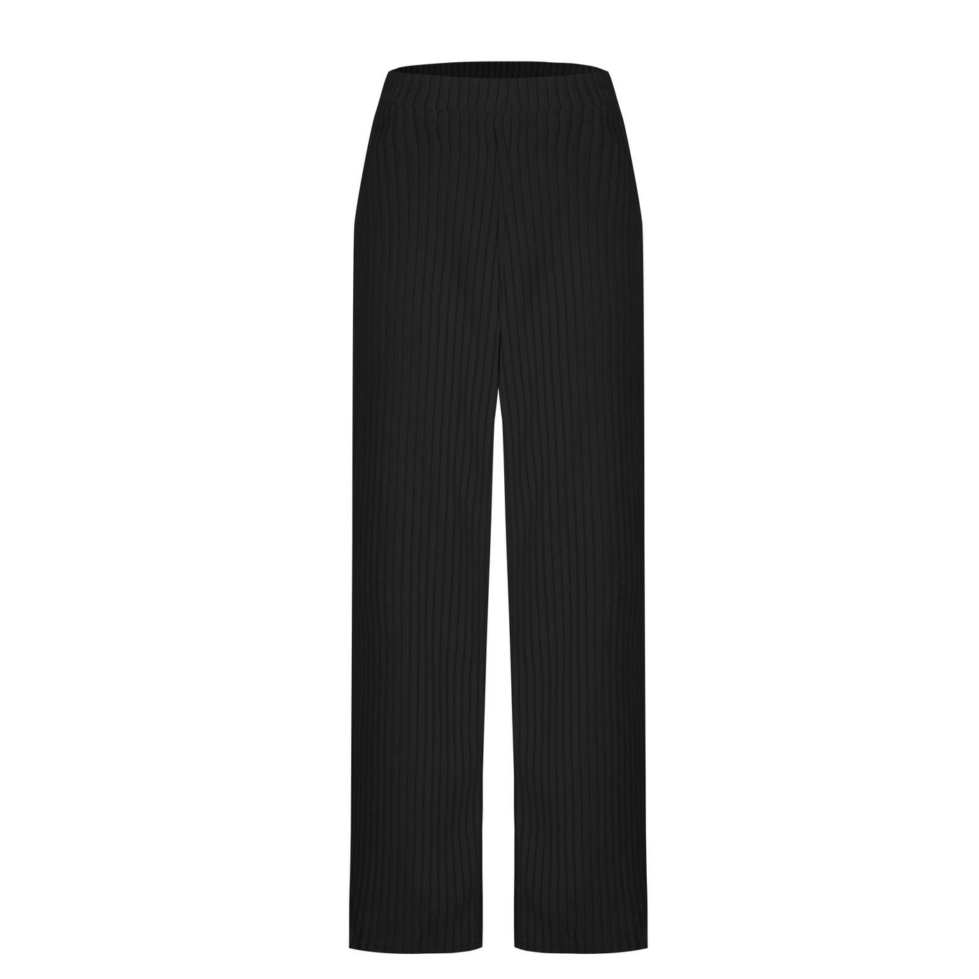 Everly - Ribstrikkede joggingbukser