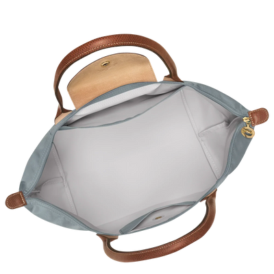 Longchamp - Stor Le Pliage Tote, Stål