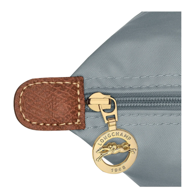 Longchamp - Stor Le Pliage Tote, Stål