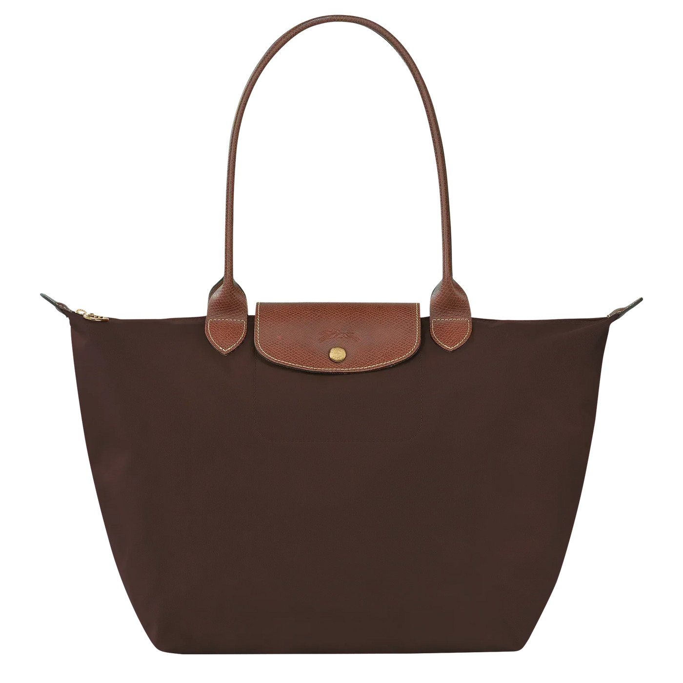 Longchamp - Stor Le Pliage Tote, Ibenholt