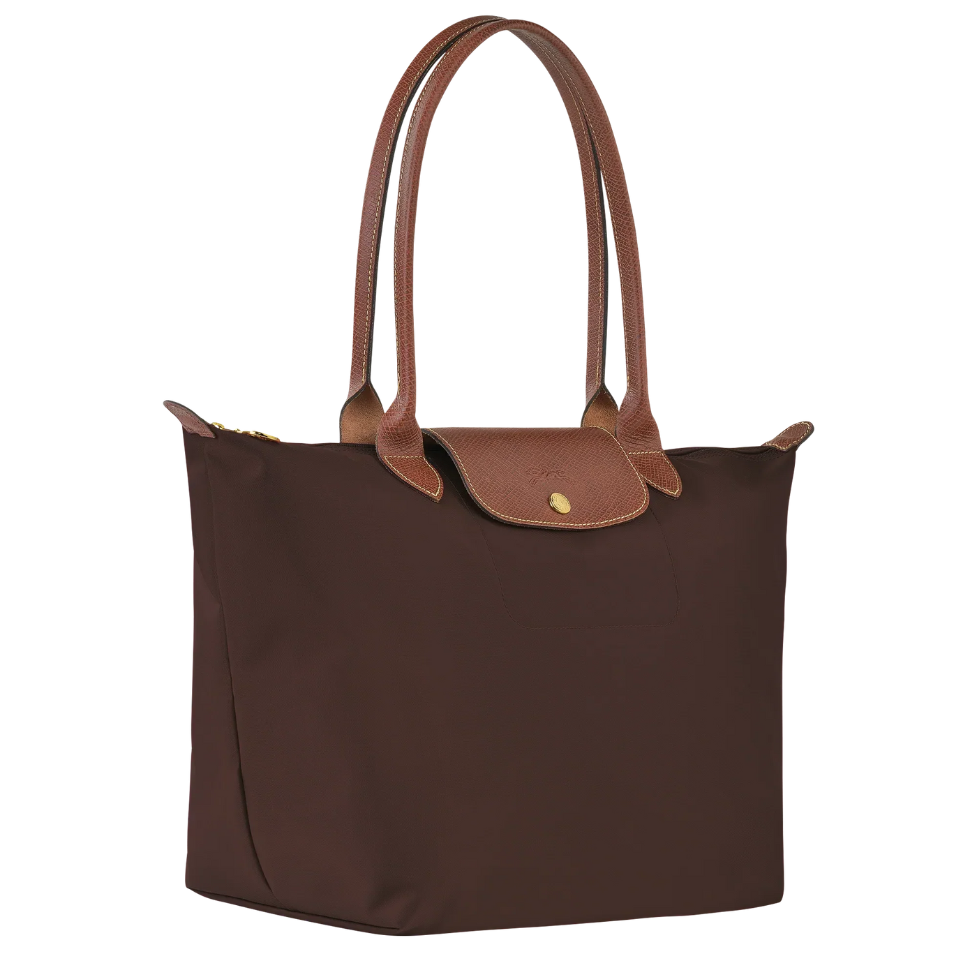 Longchamp - Stor Le Pliage Tote, Ibenholt