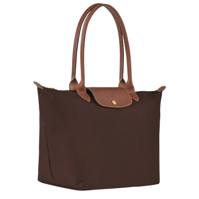 Longchamp - Stor Le Pliage Tote, Ibenholt