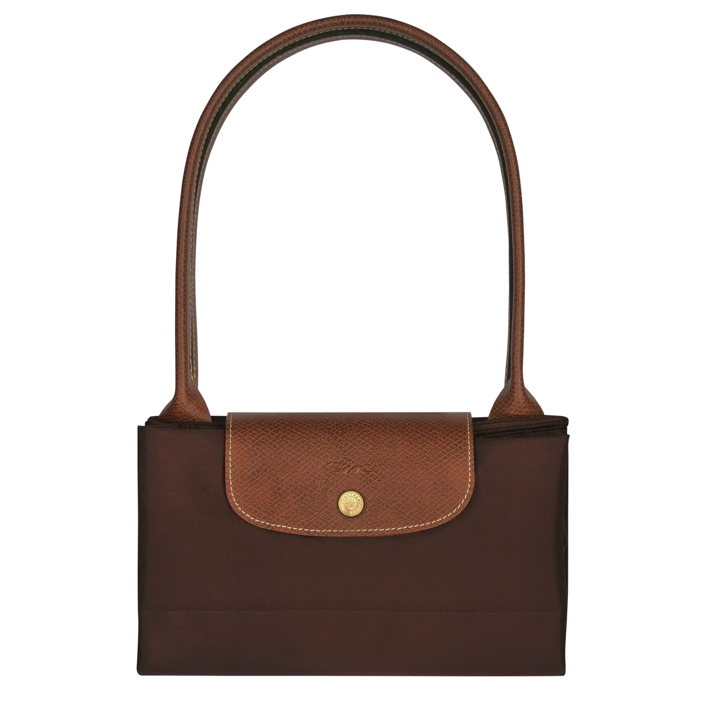 Longchamp - Stor Le Pliage Tote, Ibenholt