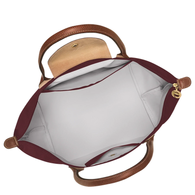 Longchamp - Stor Le Pliage Tote, Bordeauxrød