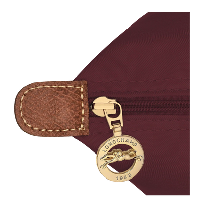 Longchamp - Stor Le Pliage Tote, Bordeauxrød