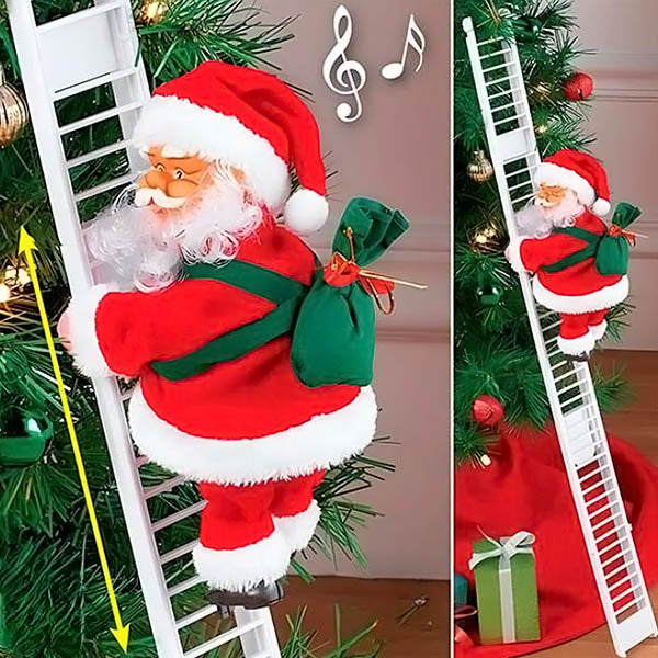 ClimbingLadder - Babbo Natale si Arrampica Sulla Scala