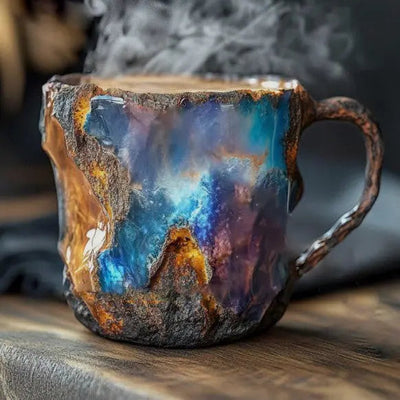 Mineralkrystal kaffekopper