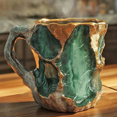 Mineralkrystal kaffekopper