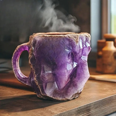 Mineralkrystal kaffekopper