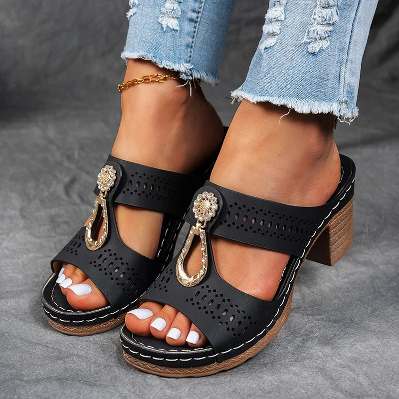 Veronica™ | Elegante Ortopædiske Sandaler