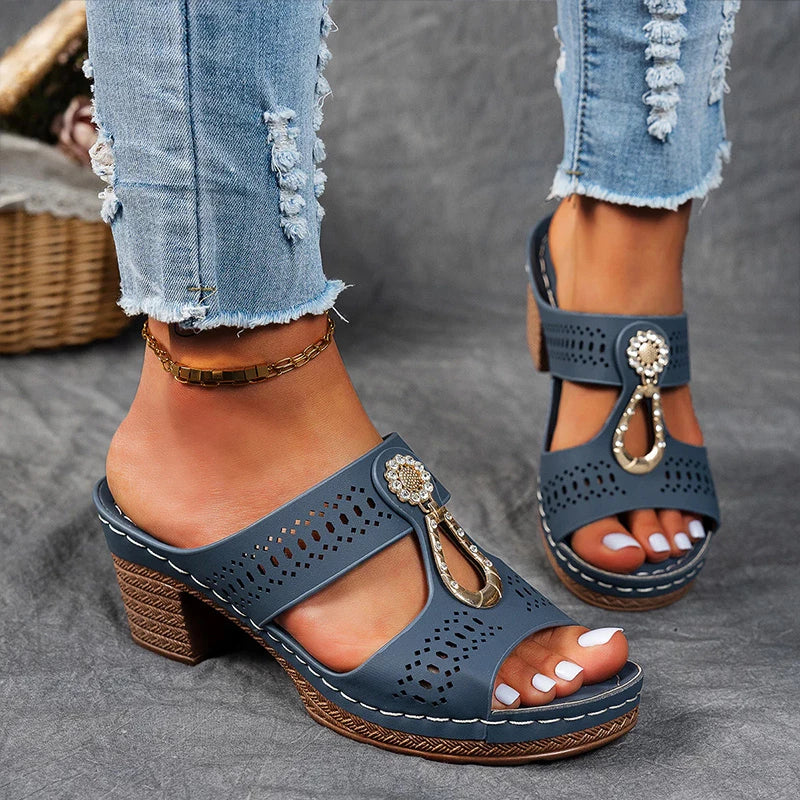 Veronica™ | Elegante Ortopædiske Sandaler