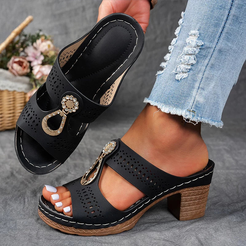 Veronica™ | Elegante Ortopædiske Sandaler