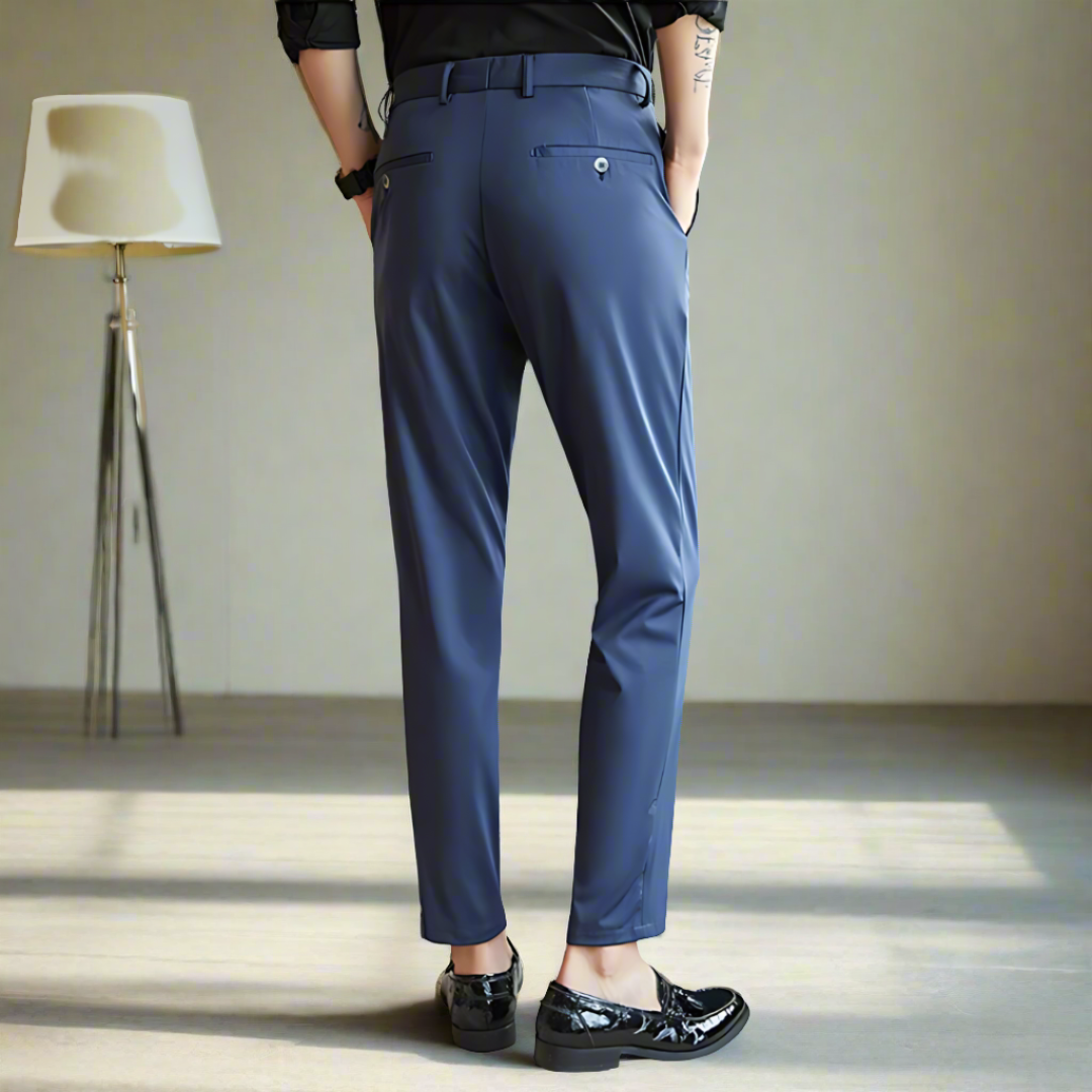 Slim Fit Bukser Med Elastik