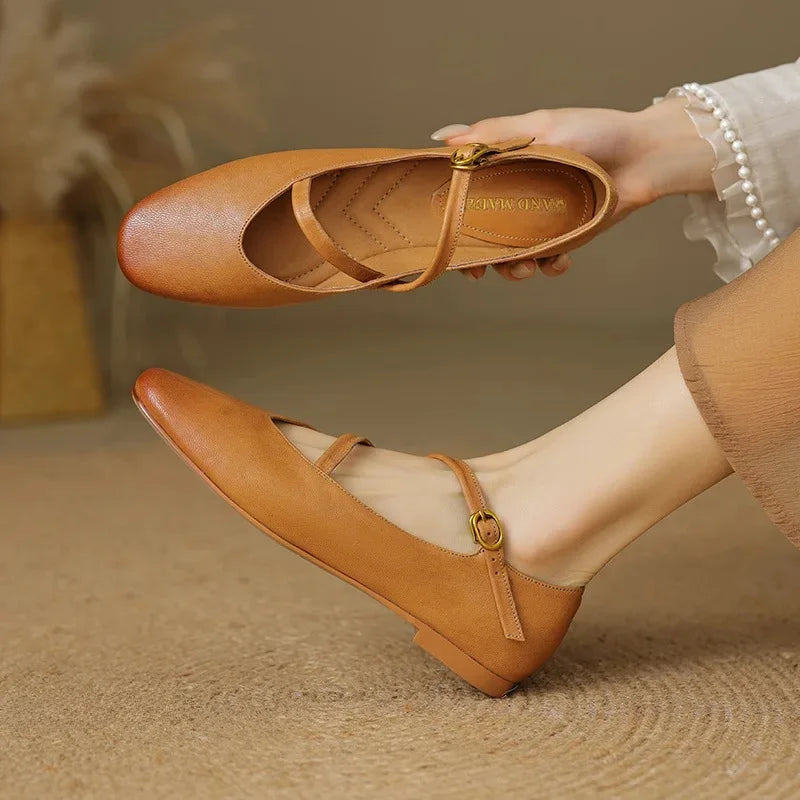 Ballerina i Læder