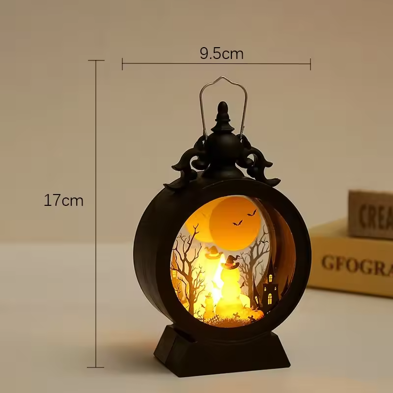 HallowGleam – LED-vindnatlampe med uhyggelig glød