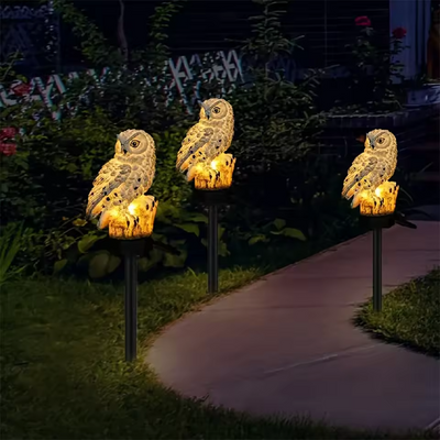 LumiOwl – Solcelledrevet LED-lys med fortryllende glød