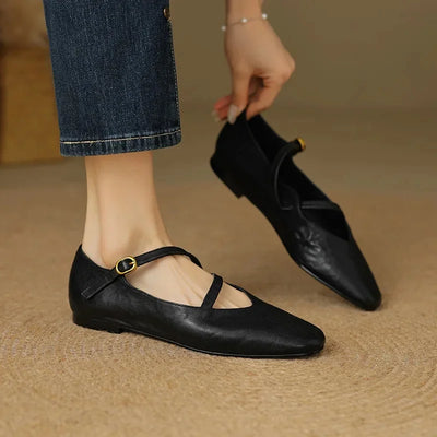 Ballerina i Læder