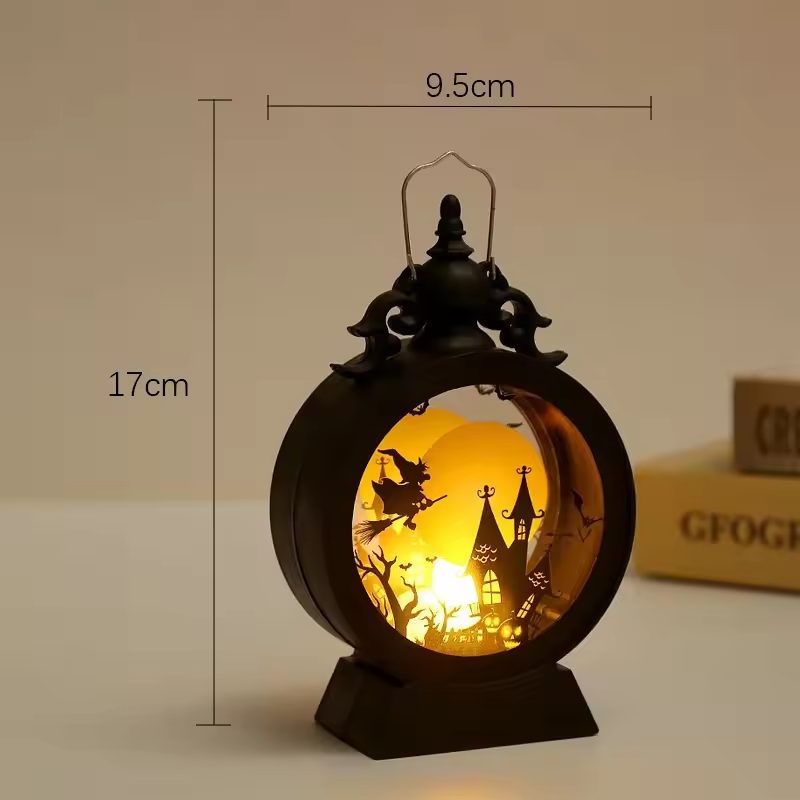 HallowGleam – LED-vindnatlampe med uhyggelig glød