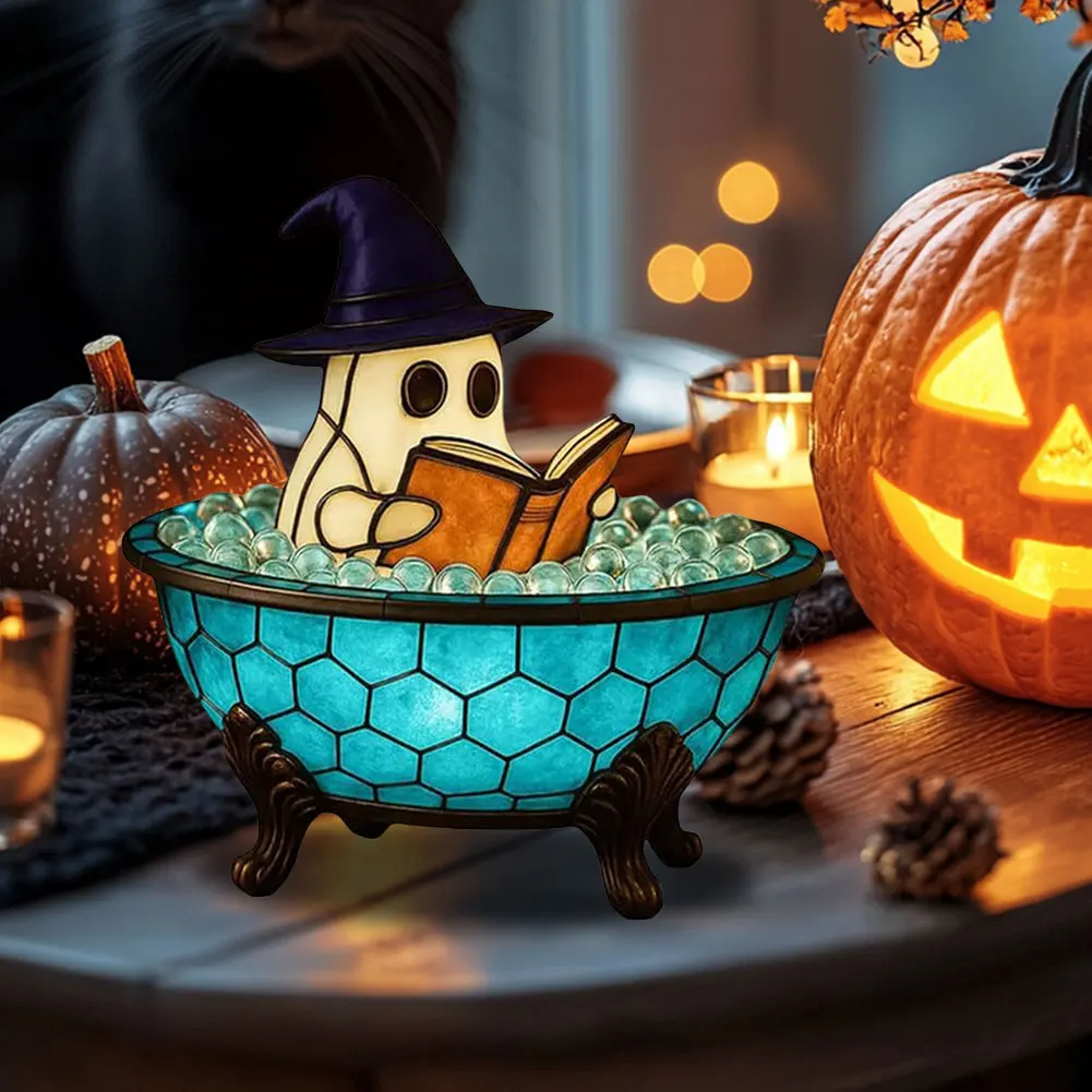SpookaGlow – Ghost Badekarslampe