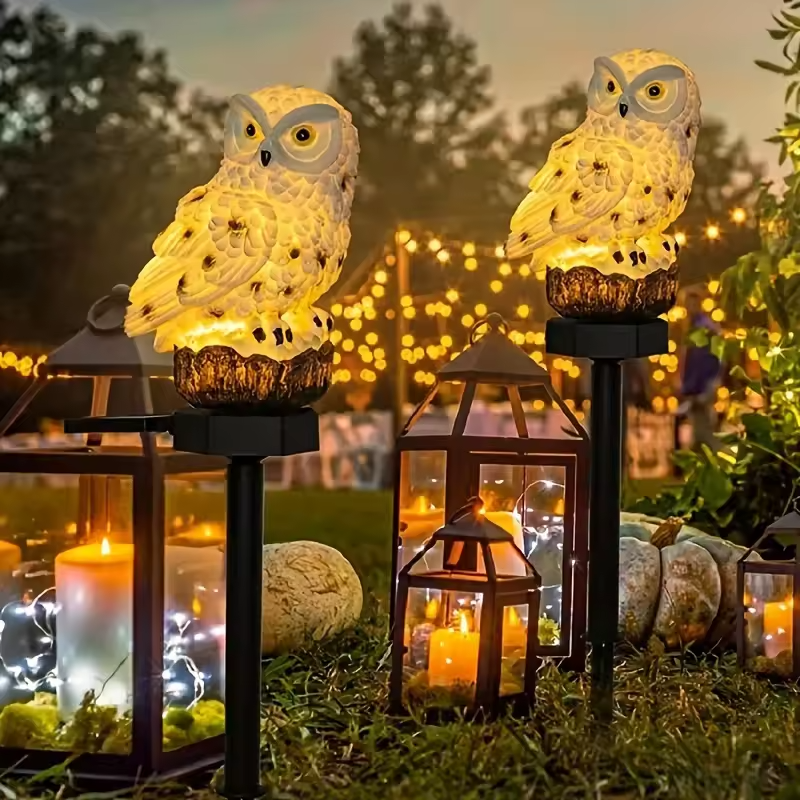 LumiOwl – Solcelledrevet LED-lys med fortryllende glød