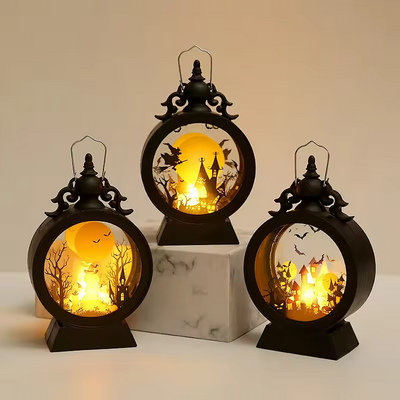 HallowGleam – LED-vindnatlampe med uhyggelig glød