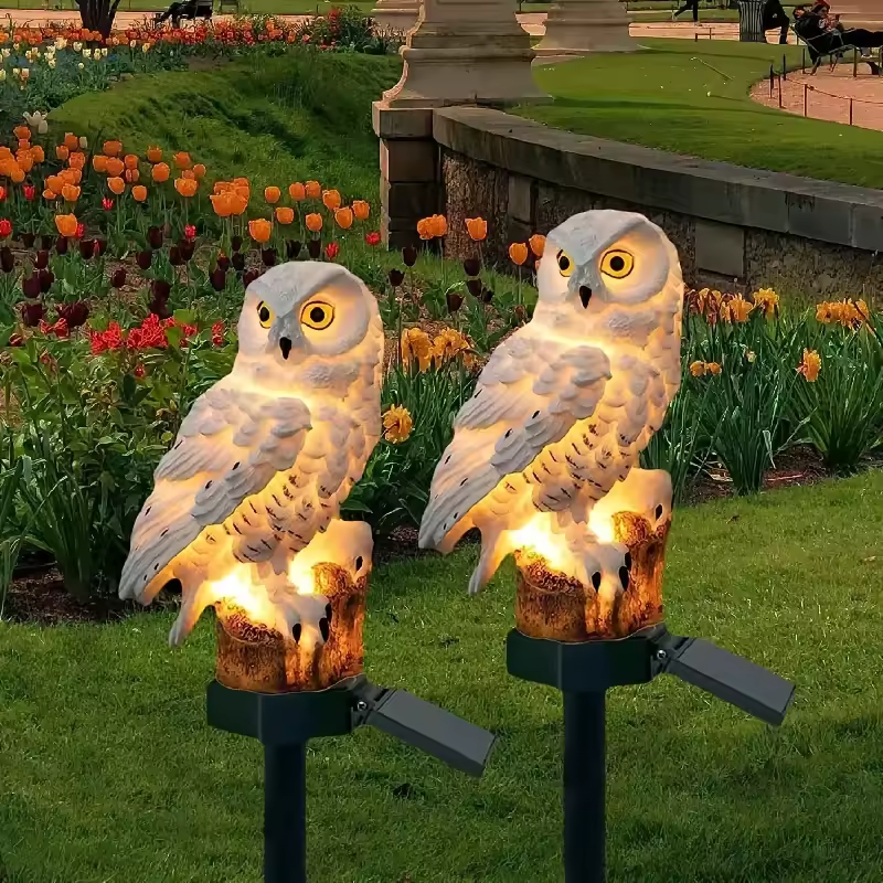 LumiOwl – Solcelledrevet LED-lys med fortryllende glød