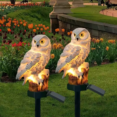 LumiOwl – Solcelledrevet LED-lys med fortryllende glød