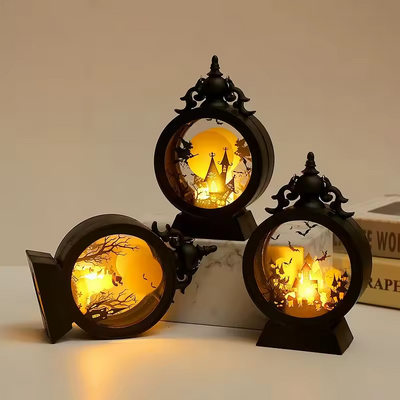HallowGleam – LED-vindnatlampe med uhyggelig glød