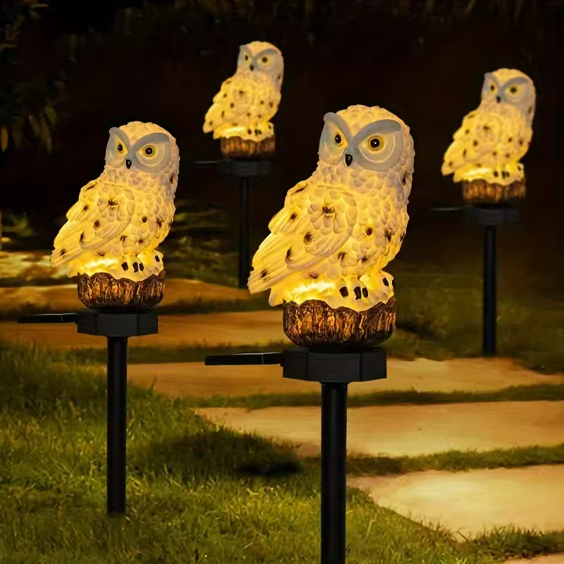LumiOwl – Solcelledrevet LED-lys med fortryllende glød