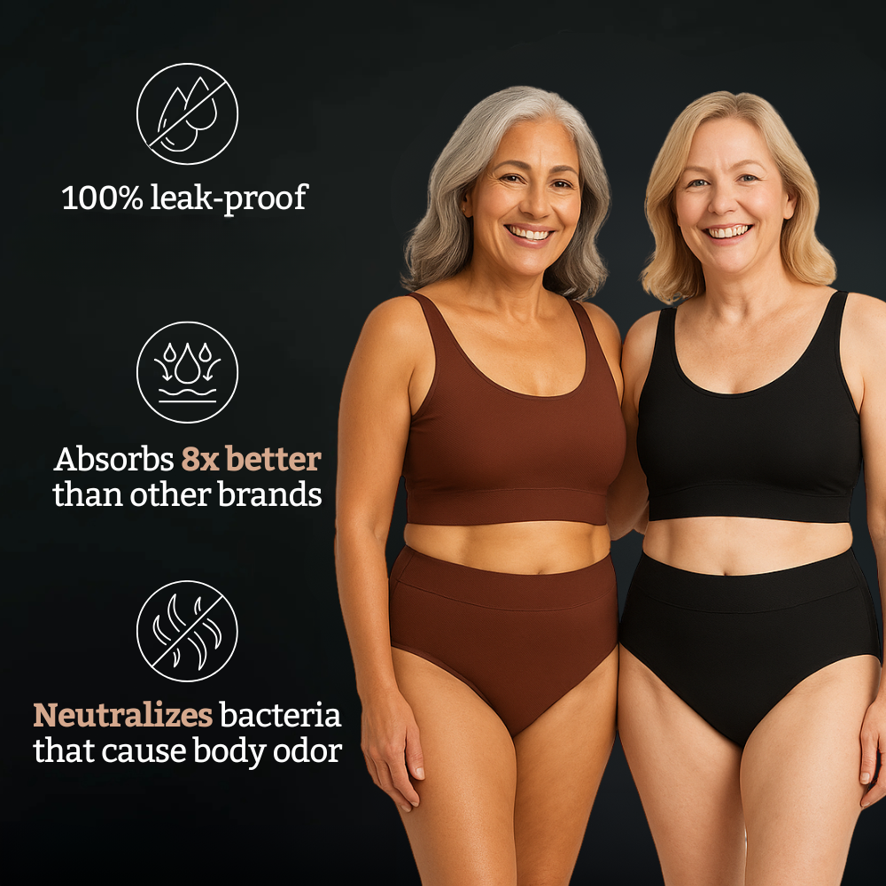 Serena™ | Lækagesikkert undertøj (3 & 5-pak)