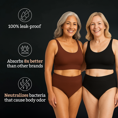 Serena™ | Lækagesikkert undertøj (3 & 5-pak)