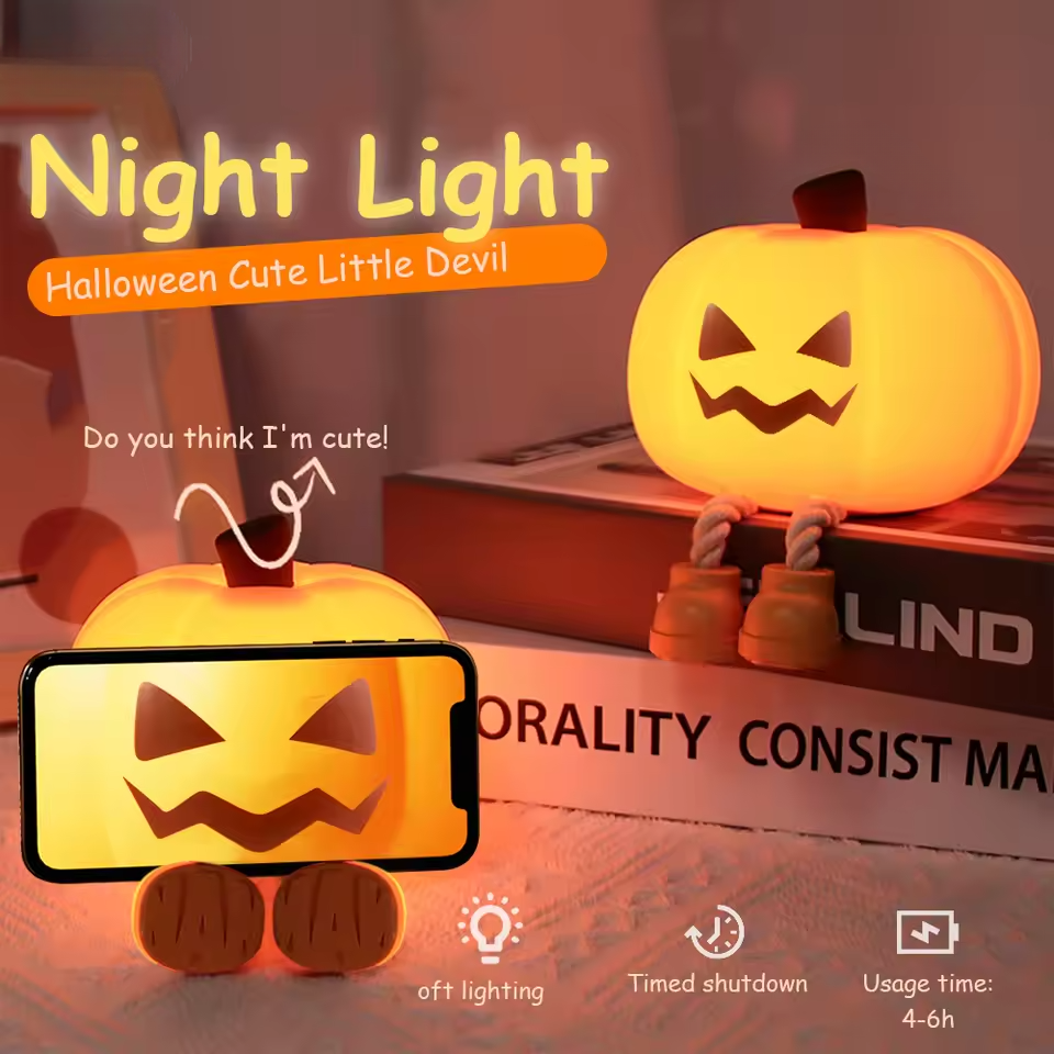 PumpkiGlow – Hyggelig natlampe med legende charme