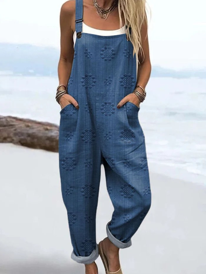Fint Formet Kunstnerisk Jumpsuit