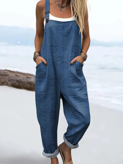 Fint Formet Kunstnerisk Jumpsuit