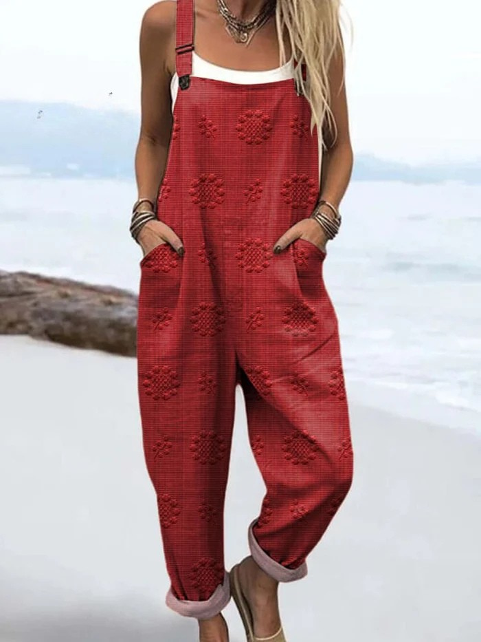 Fint Formet Kunstnerisk Jumpsuit