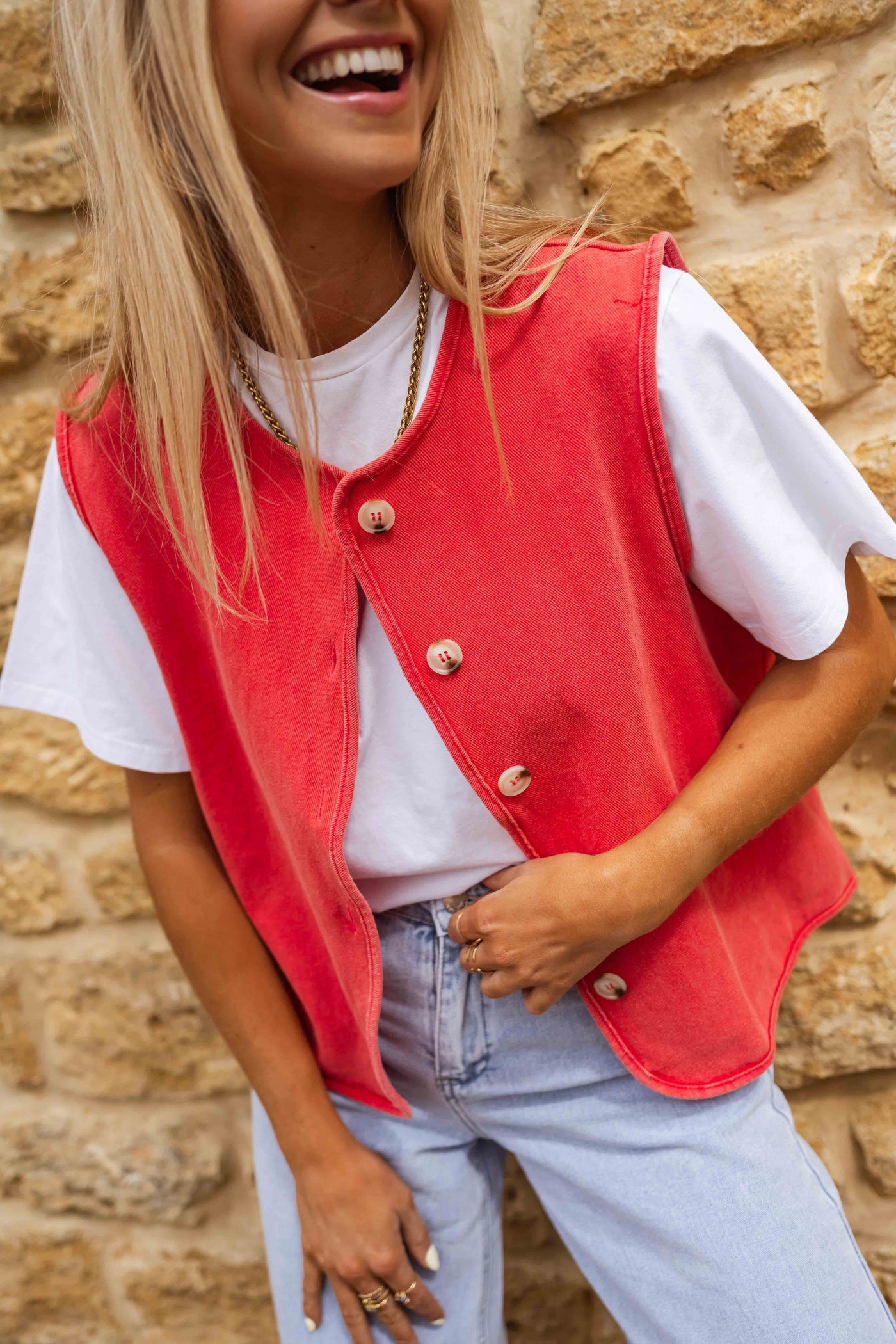 Carla™ | Vintage sommervest
